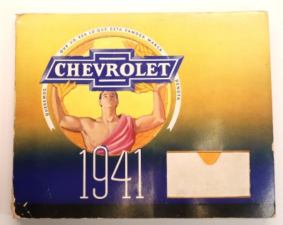Chevrolet Models 1941 Original Dealer Album Program Sales Brochure