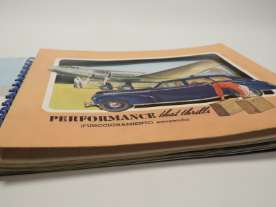 Chevrolet Modelle 1941 Original Händler-Album Prospekt Programm Broschüre