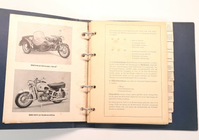 BMW R 50, R 50 S, R 60, R 69 and R 69 S Original Spare Parts List Catalog