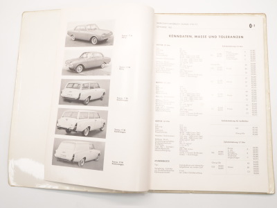 Ford Taunus 17M P3 "Badewanne" Werkstatthandbuch Reparaturanleitung