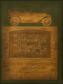 Stukenbrok - Automobile, Motorräder, Automobil-Materialien (um 1910)