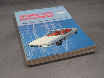 Automobil Revue 1962 Catalogue