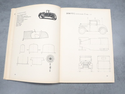 Kraftfahrzeuge einst und jetzt: Modellbaupläne (1965)