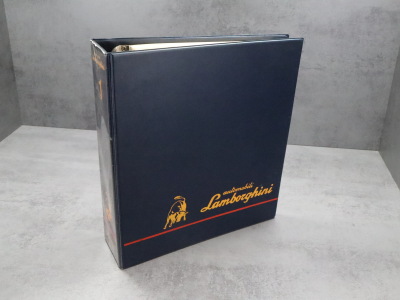 Lamborghini Countach 25th 1989 original spare parts list and wiring diagrams + LM200 electrics