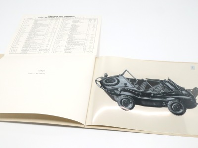 VW Schwimmwagen Type 166 Sales Brochure Transart KDF